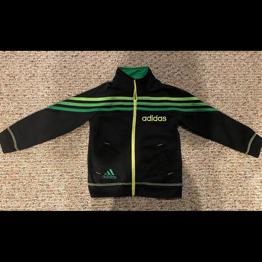 Brand new Addidas toddler boy zip up
